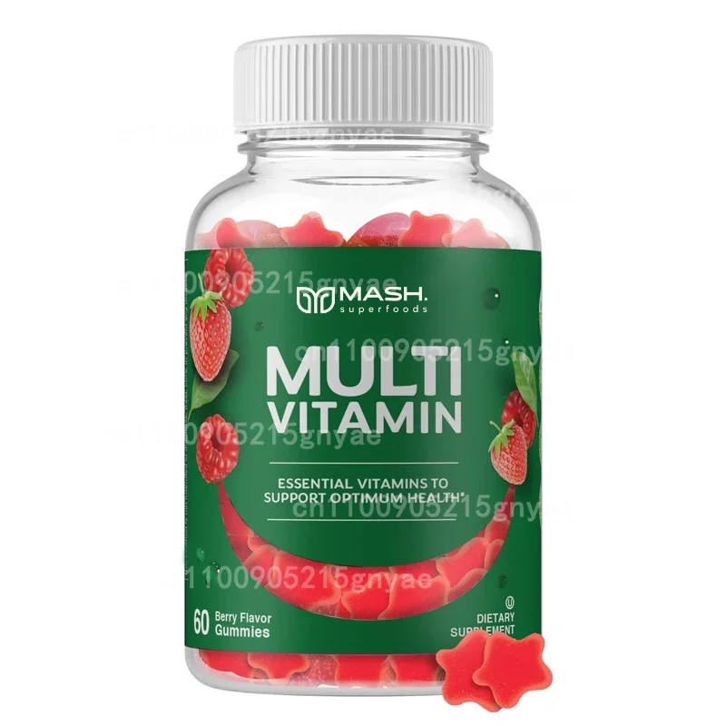 Multivitamin Gummy Adult - วิตามินรวมสำหรับเด็กแบบกัมมี่ ปราศจากน้ำตาล – เสริมภูมิคุ้มกันด้วยวิตามินซี บี6 บี12
