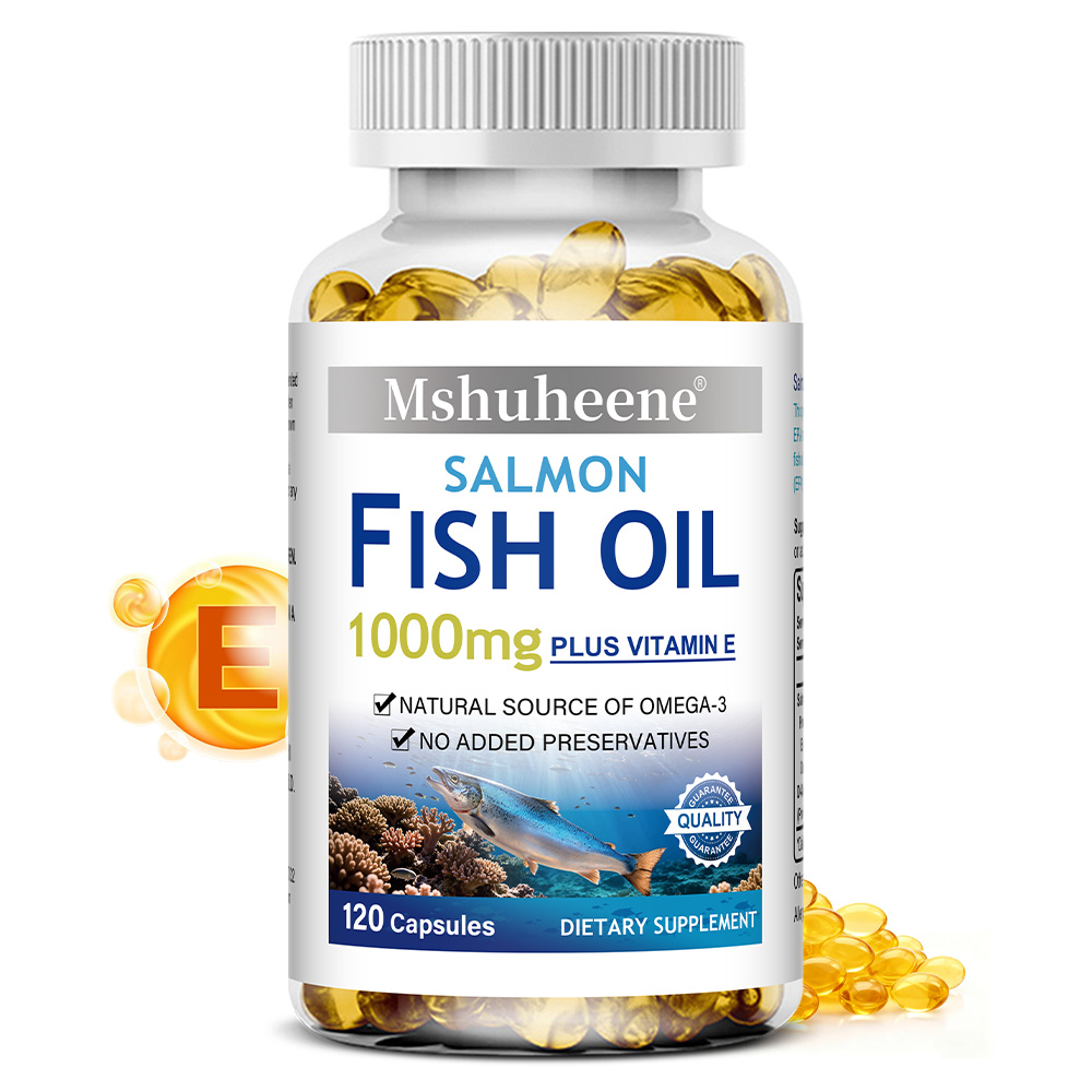 Omega 3 Fish Oil - น้ำมันปลาโอเมก้า 3 - อาหารเสริมน้ำมันปลาเข้มข้นสามเท่า ปราศจาก GMO