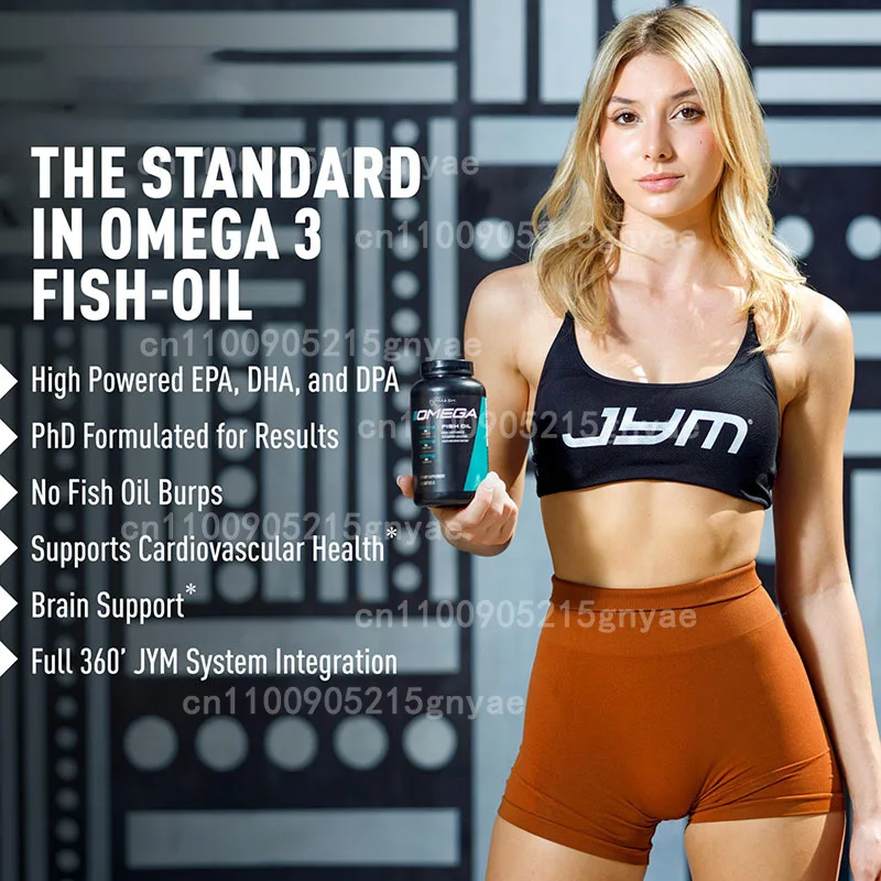 Omega 3 Fish Oil - แคปซูลน้ำมันปลาโอเมก้า-3 สำหรับสมองและอารมณ์ | อุดมไปด้วย DHA และ