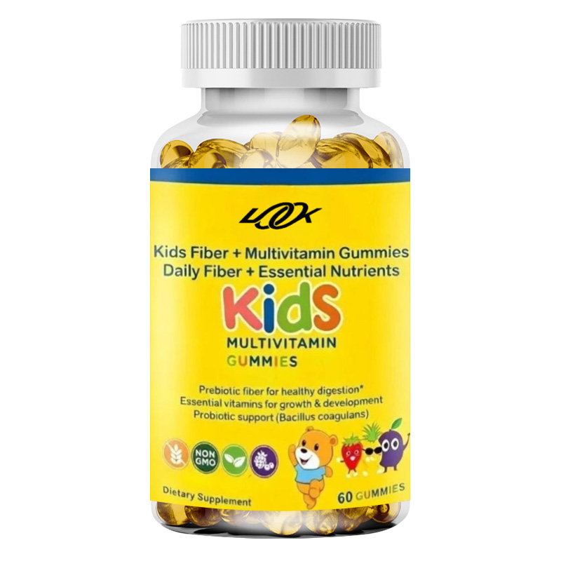 Multivitamin Gummy Adult - ไฟเบอร์สำหรับเด็กพร้อมพรีไบโอติกและโปรไบโอติก+วิตามินรวมแบบกัมมี่