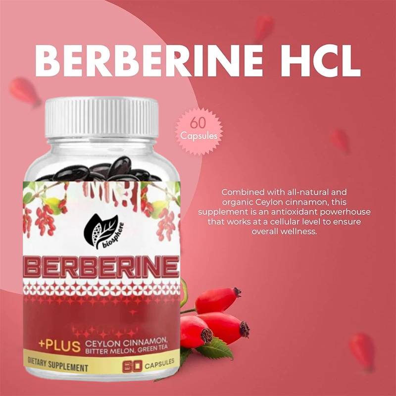 เบอร์เบอรีน เอชซีแอล 1200 มก.  - Berberine Hcl Capsule บทวิจารณ์และราคา