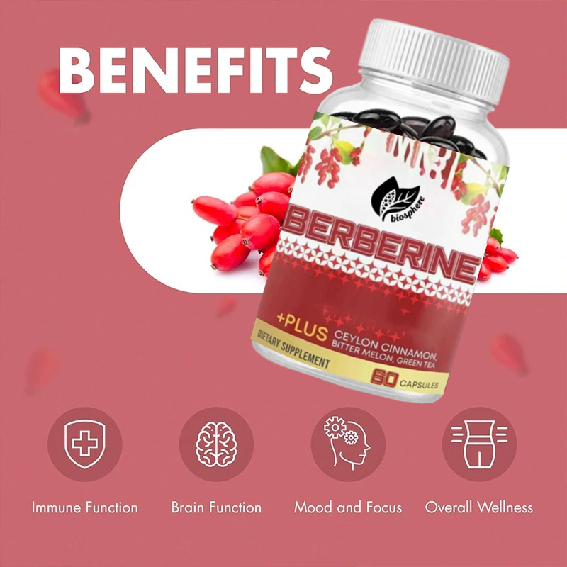 เบอร์เบอรีน เอชซีแอล 1200 มก.  - Berberine Hcl Capsule บทวิจารณ์และราคา