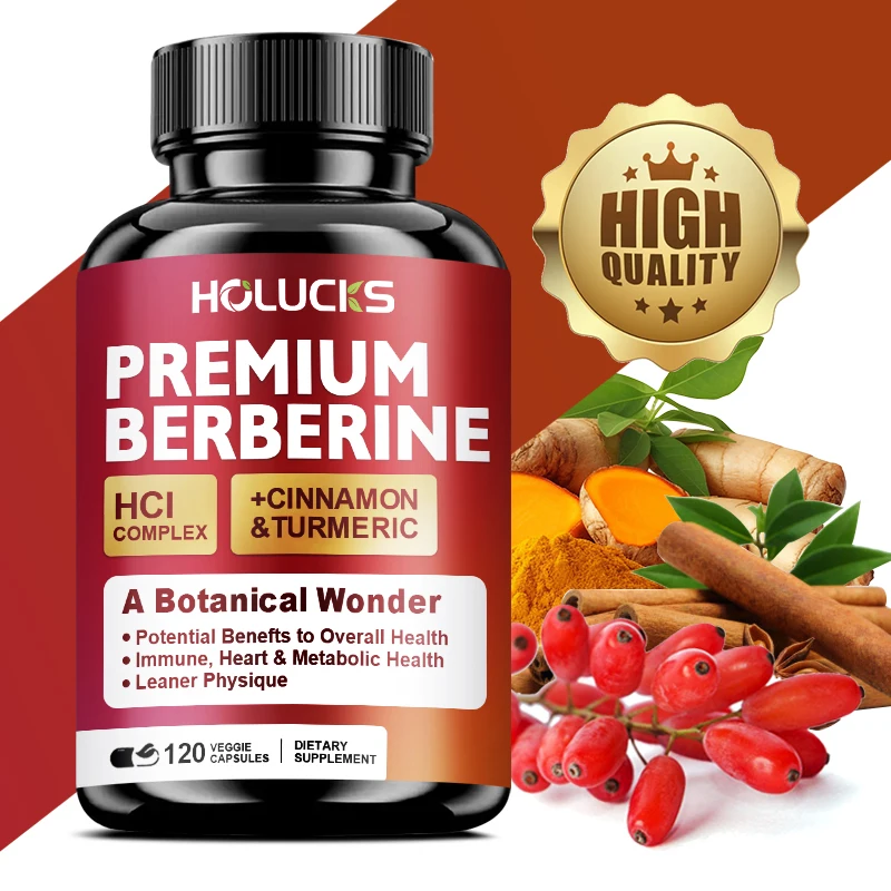 โฮลัคส์ พรีเมี่ยม เบอร์เบอรีน  - Berberine Hcl Capsule บทวิจารณ์และราคา