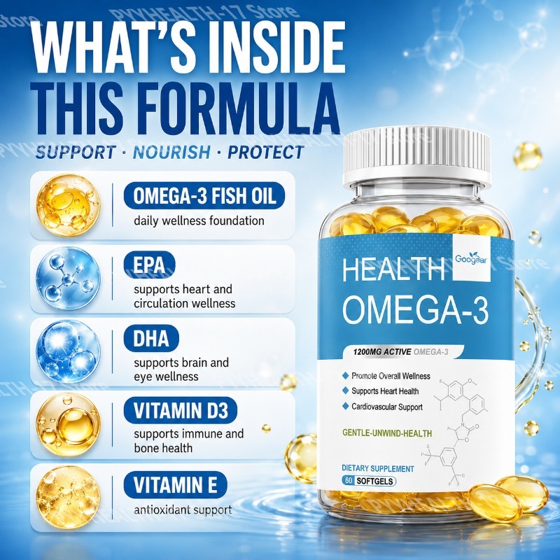 โอเมก้า-3 ซอฟต์เจล 1200 มก. โอ - Omega 3 Fish Oil บทวิจารณ์และราคา