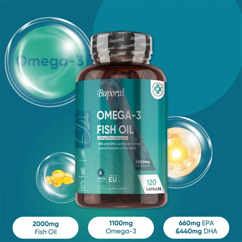 น้ำมันปลาโอเมก้า 3 2000 มก. -  - Omega 3 Fish Oil บทวิจารณ์และราคา