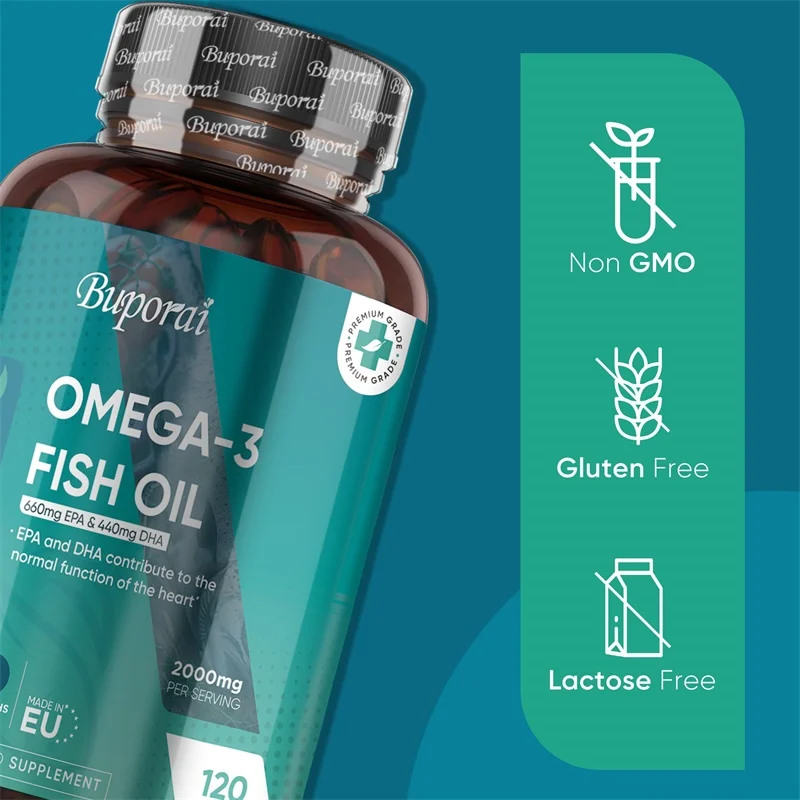 น้ำมันปลาโอเมก้า 3 2000 มก. -  - Omega 3 Fish Oil บทวิจารณ์และราคา