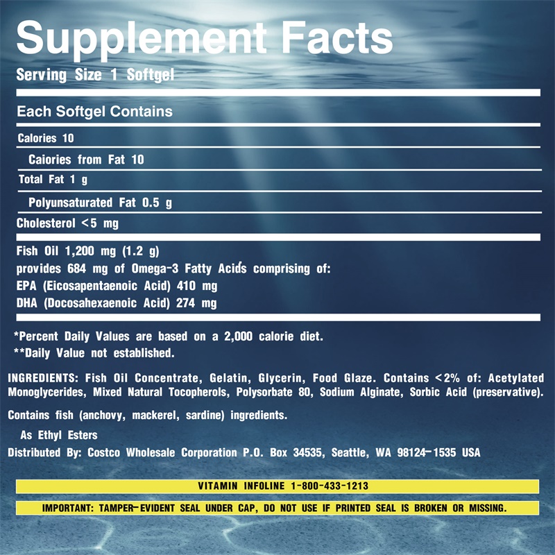 โอเมก้า 3 6 9 แคปซูลน้ำมันปลา  - Omega 3 Fish Oil บทวิจารณ์และราคา