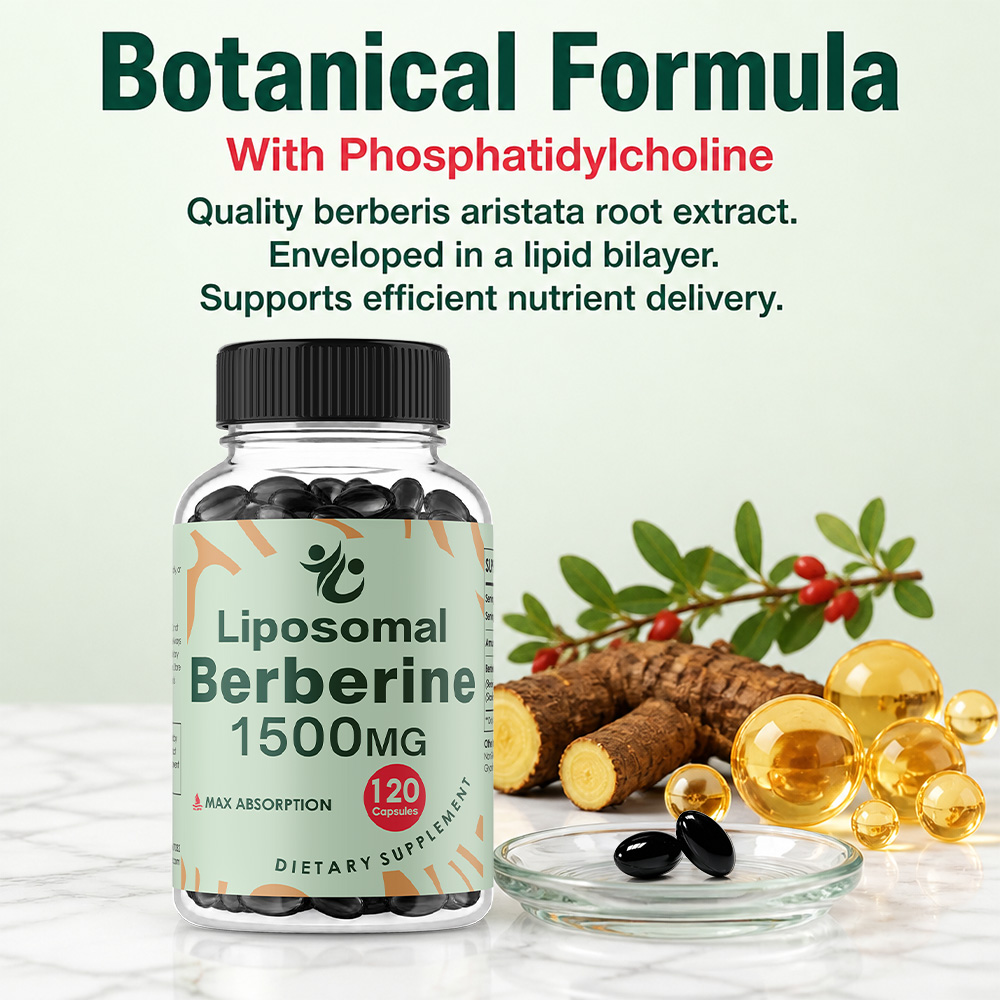 ลิโปโซมเบอร์เบอรีน เอชซีแอล -  - Berberine Hcl Capsule บทวิจารณ์และราคา
