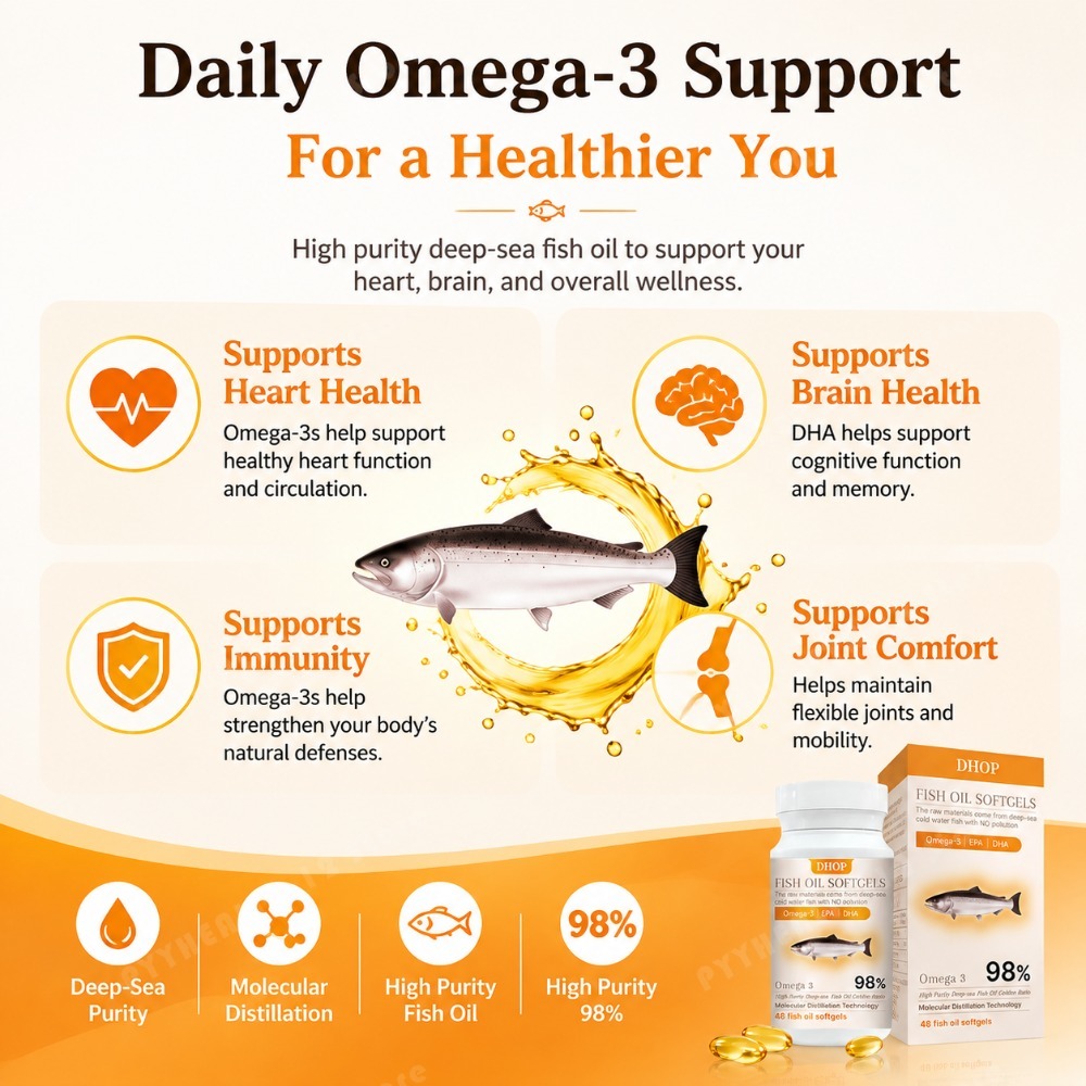 น้ำมันปลาโอเมก้า 3 แบบซอฟต์เจล - Omega 3 Fish Oil บทวิจารณ์และราคา