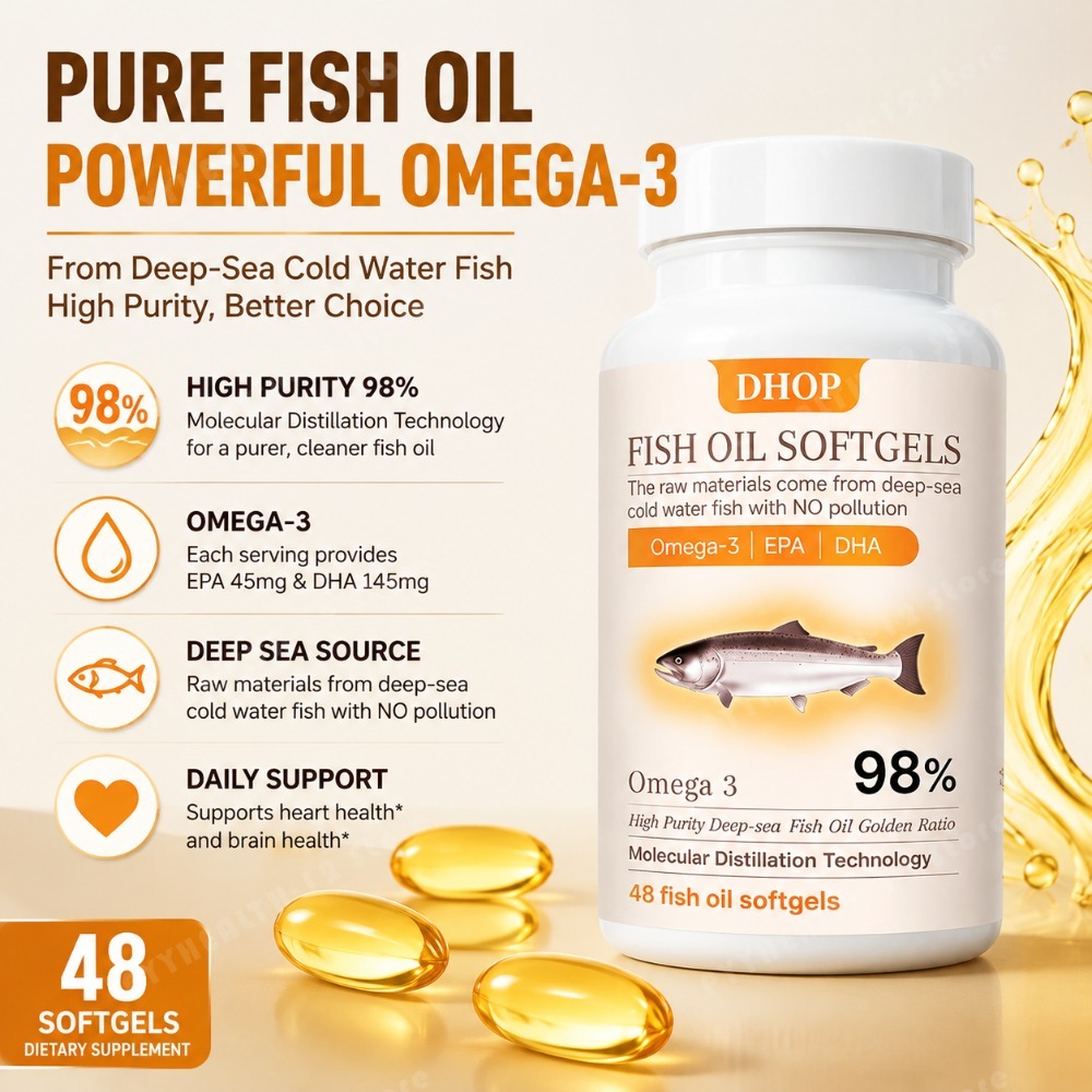 น้ำมันปลาโอเมก้า 3 แบบซอฟต์เจล - Omega 3 Fish Oil บทวิจารณ์และราคา