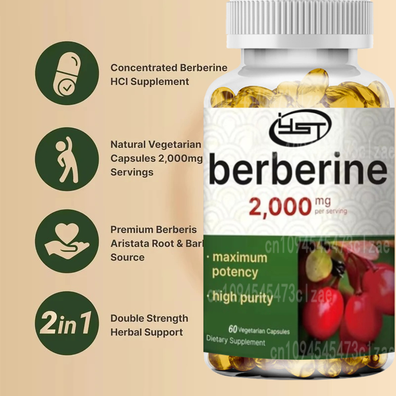 อาหารเสริมเบอร์อรีน |   แคปซูล - Berberine Hcl Capsule บทวิจารณ์และราคา