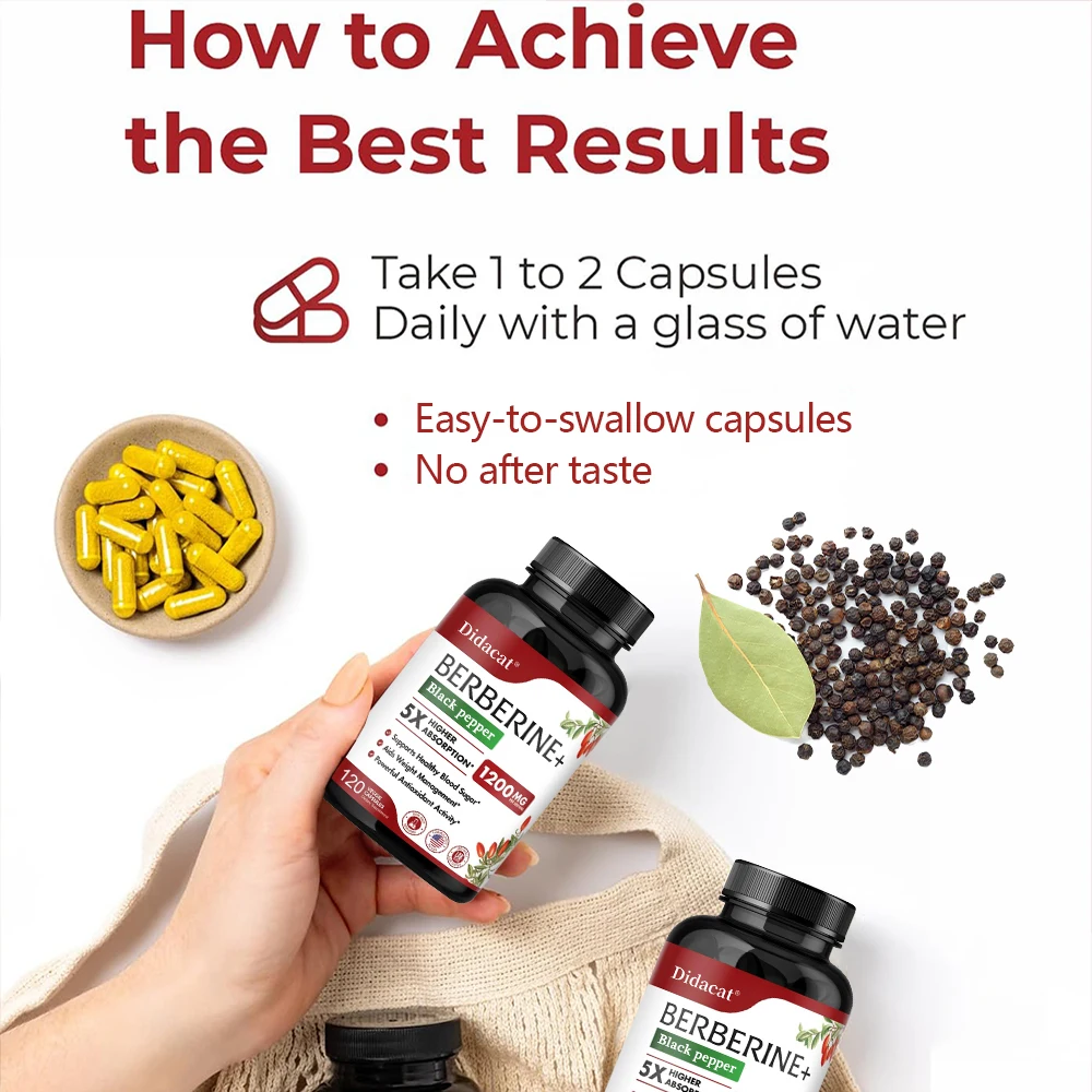 อาหารเสริม berberine HCl-สำหรั - Berberine Hcl Capsule บทวิจารณ์และราคา