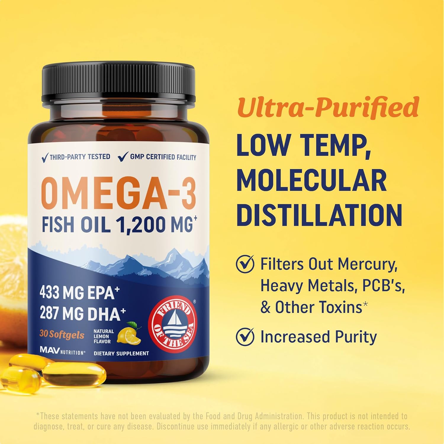 น้ํามันปลาโอเมก้า 3 - รองรับระ - Omega 3 Fish Oil บทวิจารณ์และราคา