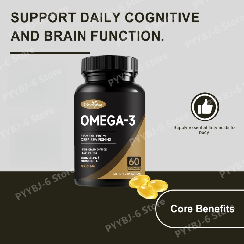น้ำมันปลาโอเมก้า 3 1000 มก. ซอ - Omega 3 Fish Oil บทวิจารณ์และราคา