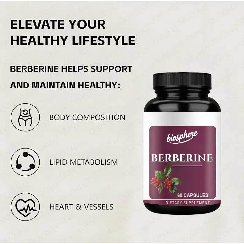 อาหารเสริมเบอร์เบอรีน-60 แคปซู - Berberine Hcl Capsule บทวิจารณ์และราคา
