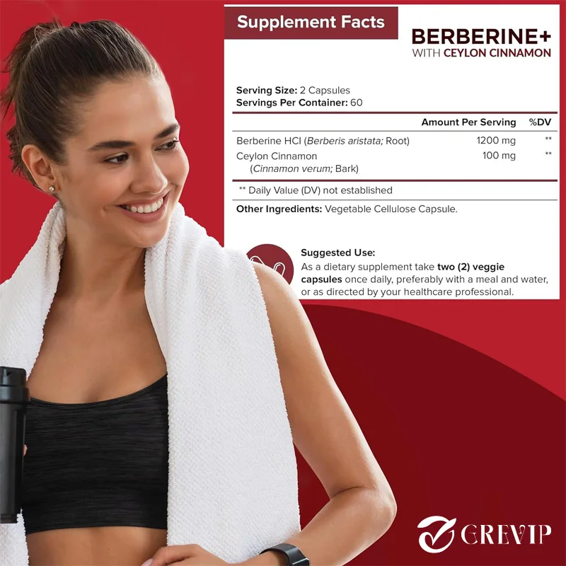 Berberine HCl 1200มก.-รองรับสุ - Berberine Hcl Capsule บทวิจารณ์และราคา